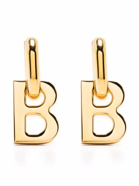 Balenciaga B Chain XS Earrings - Farfetch | Farfetch Global
