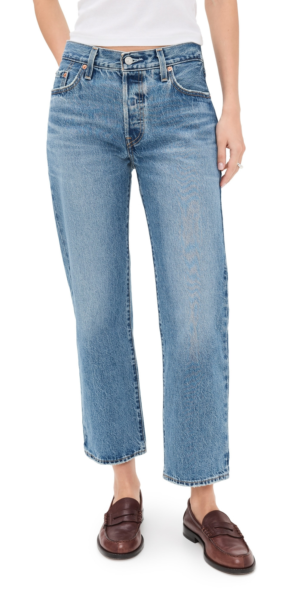 Levi's 501 90s Ankle Jeans Sweetest Taboo 30 | Shopbop