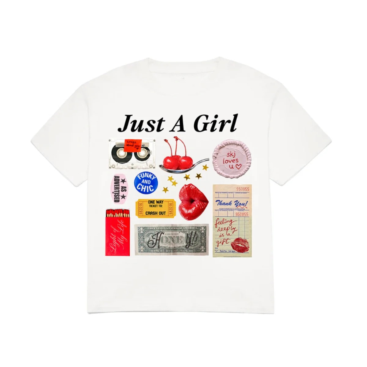 Just A Girl Tee | Shop Kristin Jones