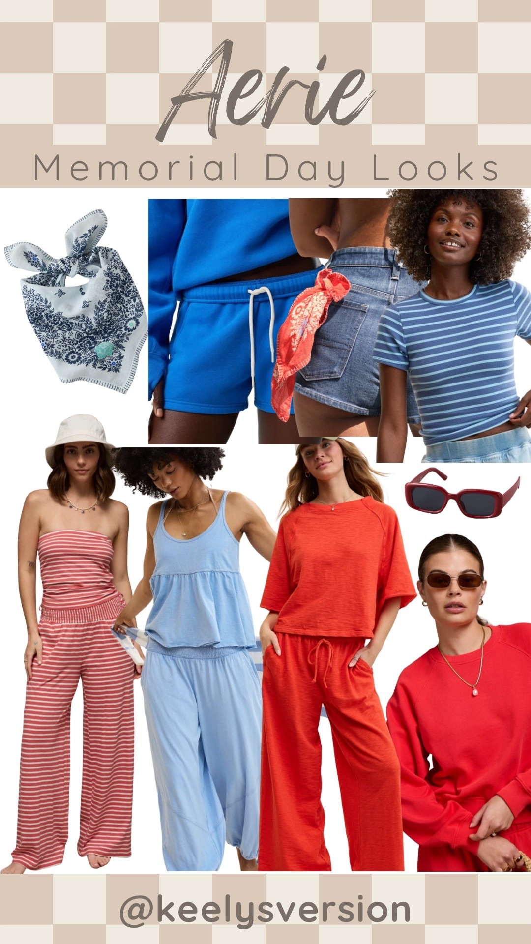 @Aerie Memorial Day looks 💙❤️

#aerie

#LTKSeasonal #LTKSaleAlert