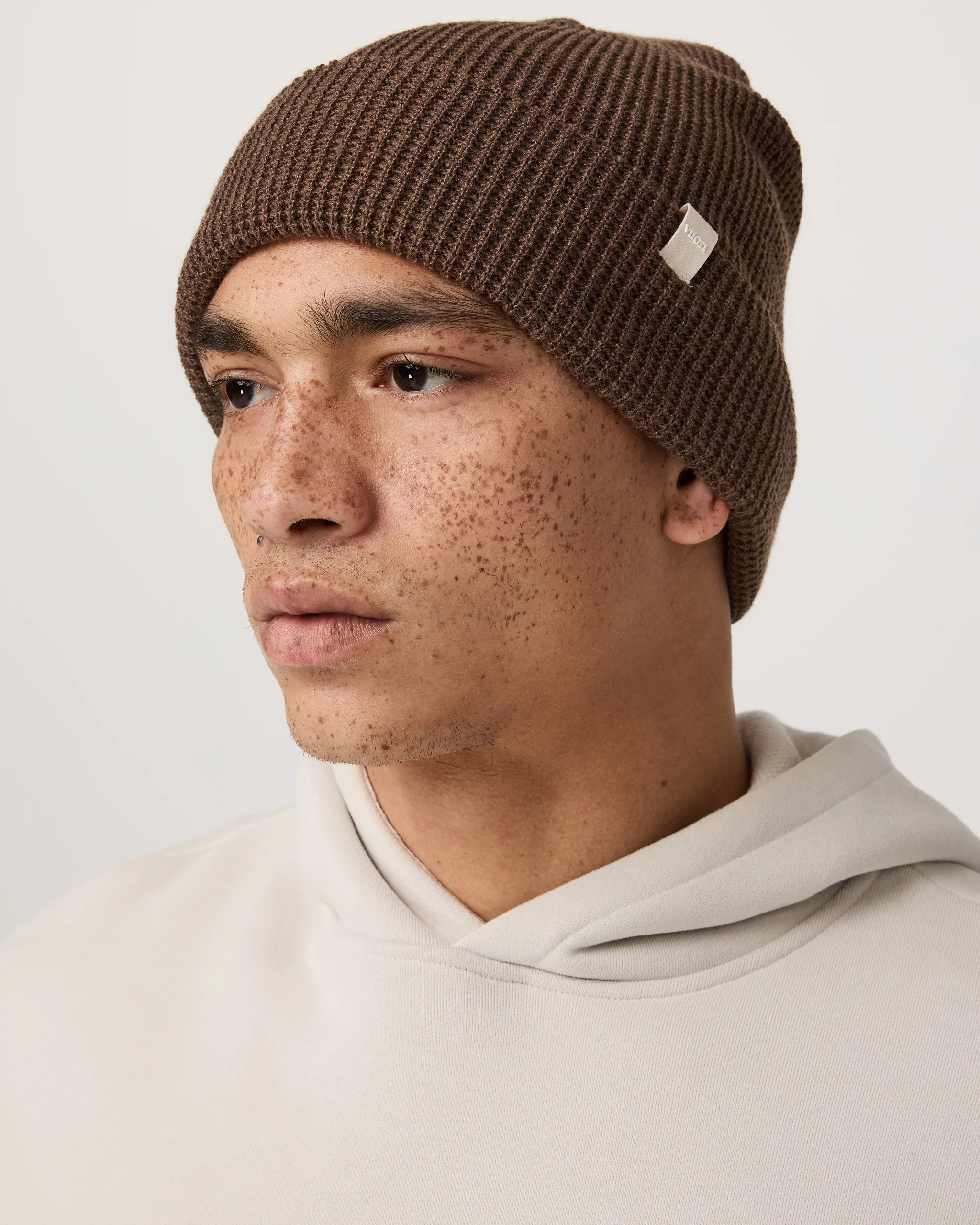Alpine Waffle Beanie | Espresso Waffle Knit Hat | Vuori | Vuori Clothing (US & Canada)