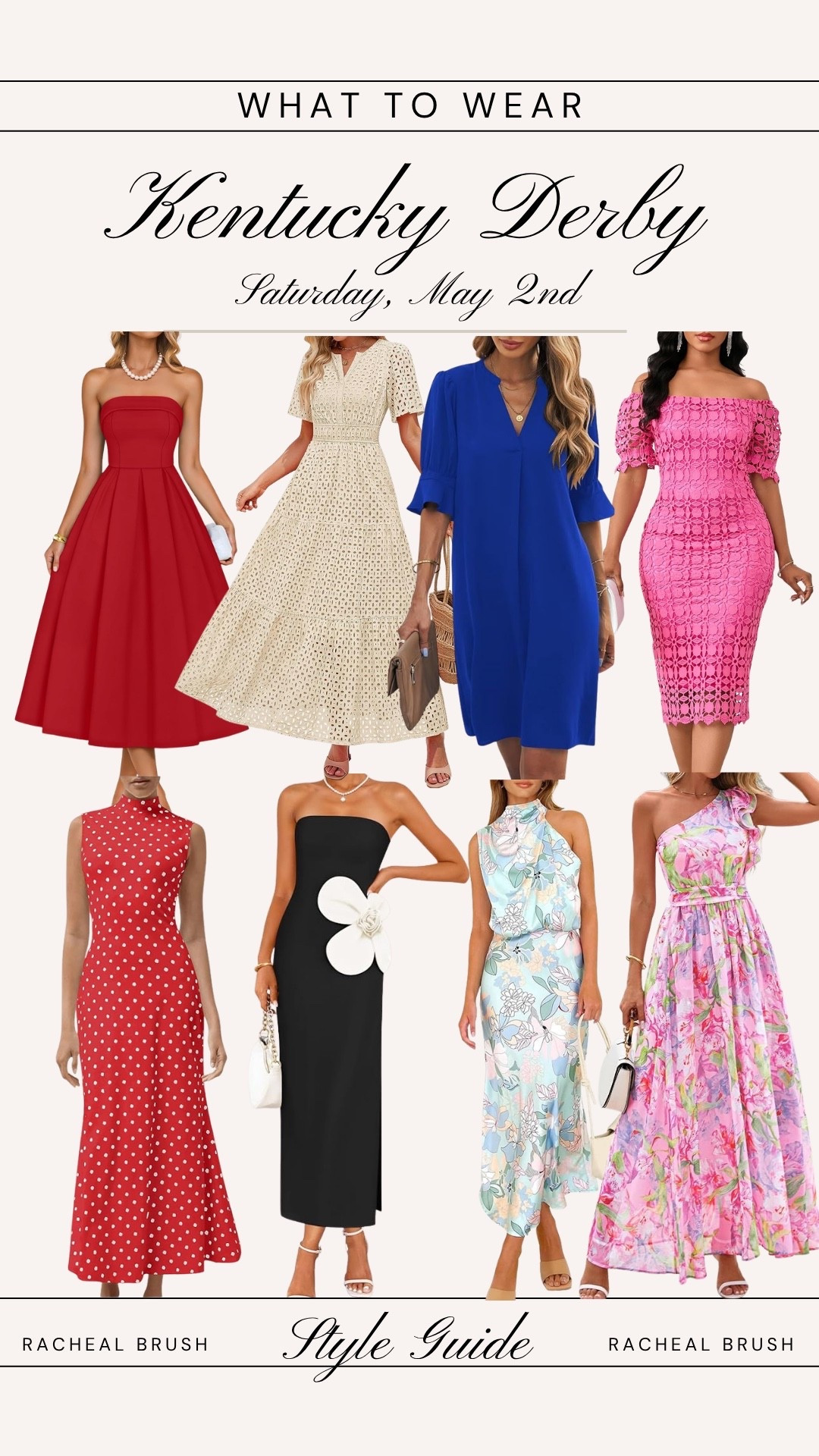 Kentucky Derby Dresses
Kentucky Derby Style

spring dresses | spring outfits 2026 | graduation dress | wedding guest dress | plus size fashion | date night outfits | work outfits 

#LTKMothersDay #LTKOver40 #LTKWedding