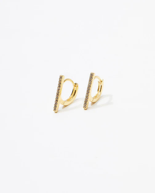 Straight Lane Huggies - Gold | VICI