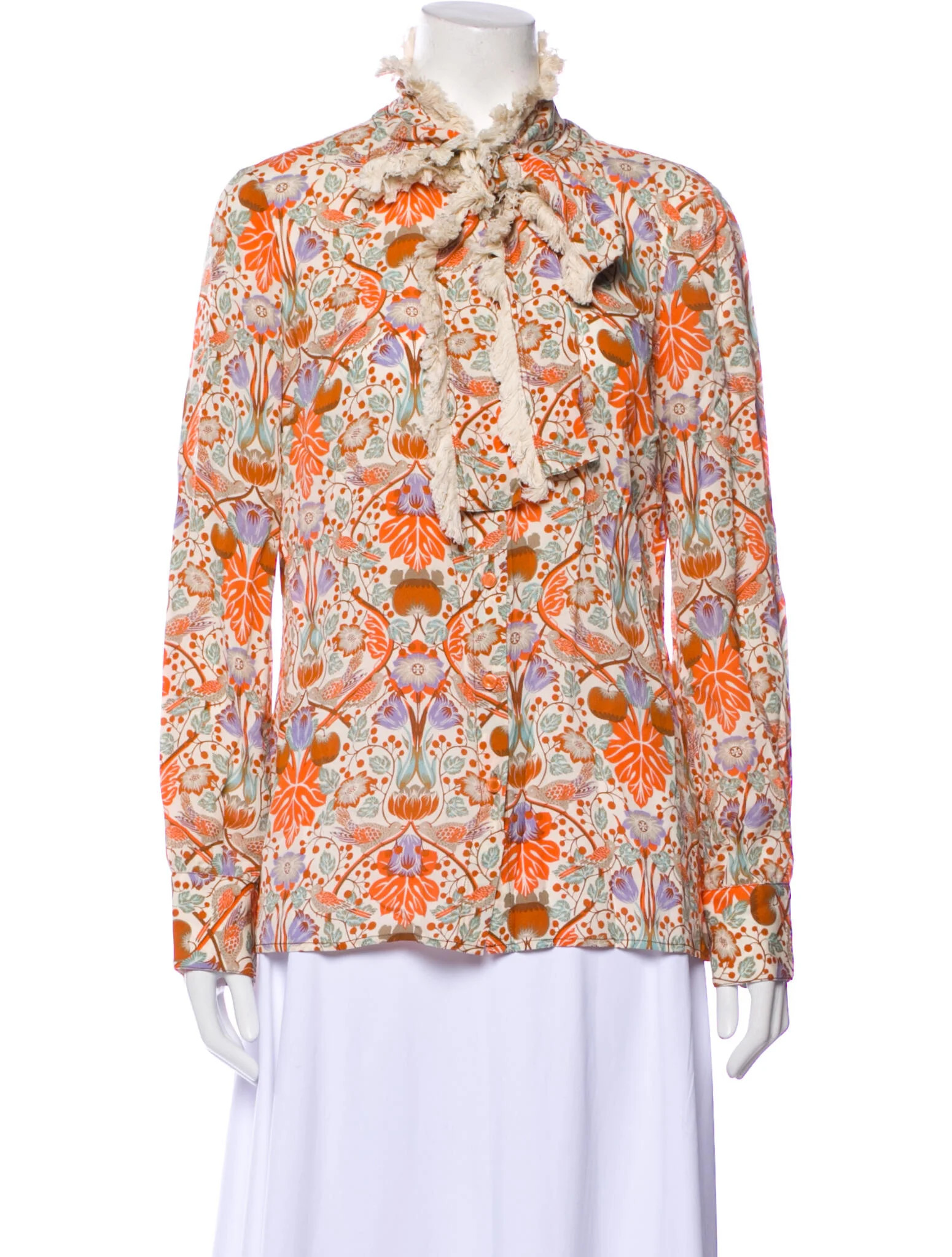 Silk Floral Print Blouse | The RealReal