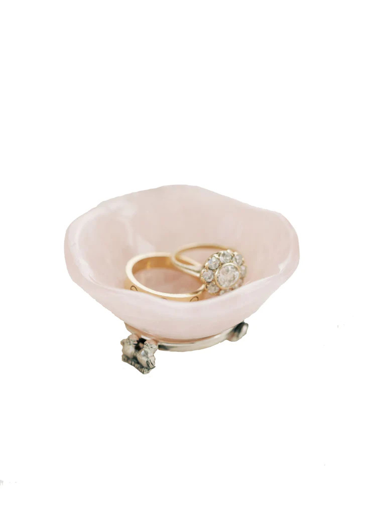Rose Quartz Ring Dish | Over The Moon