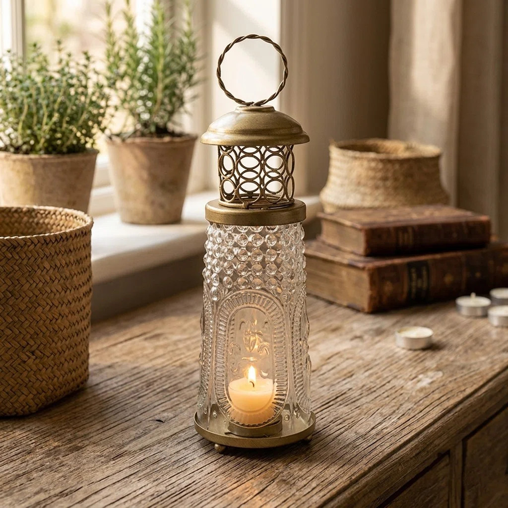 Metal Tabletop Lantern | Wayfair North America
