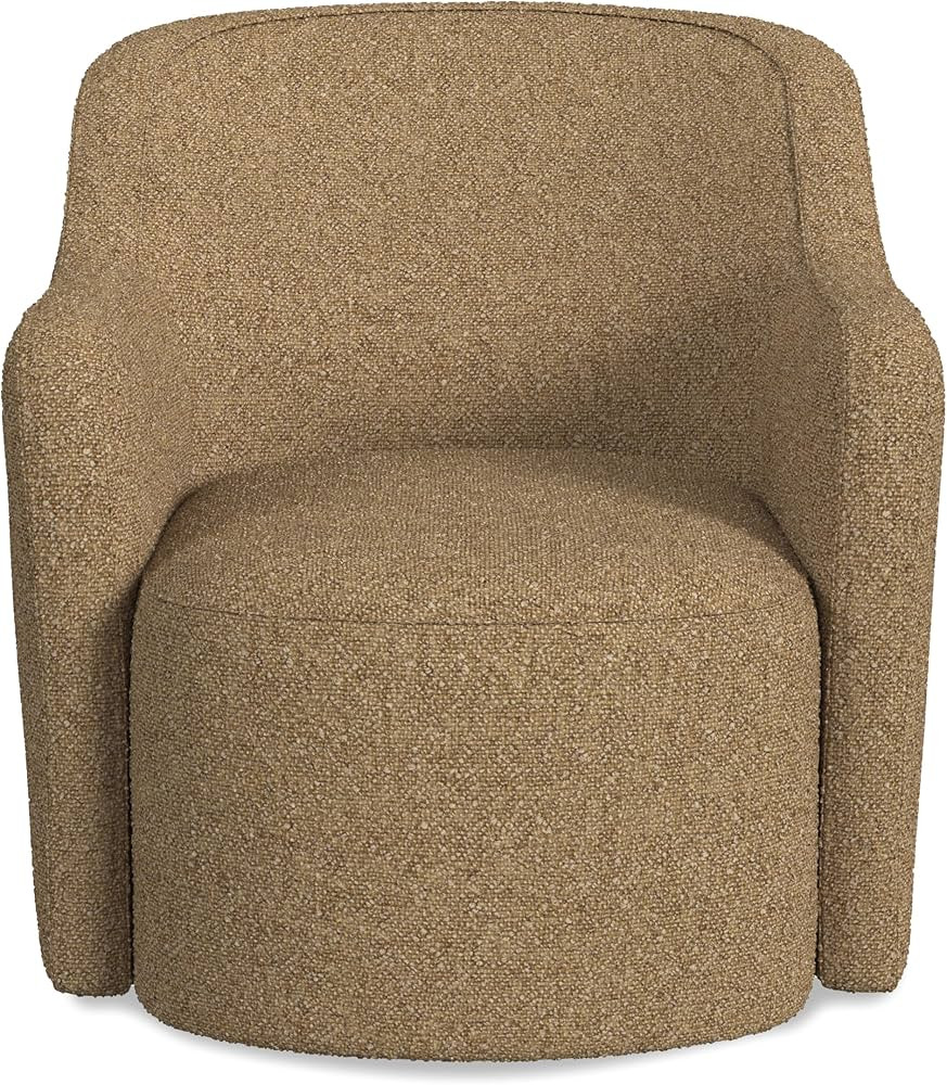 HomePop Home Décor Upholstered 360° Barrel Back Swivel Chair | Accent Chairs for Living Room & ... | Amazon (US)