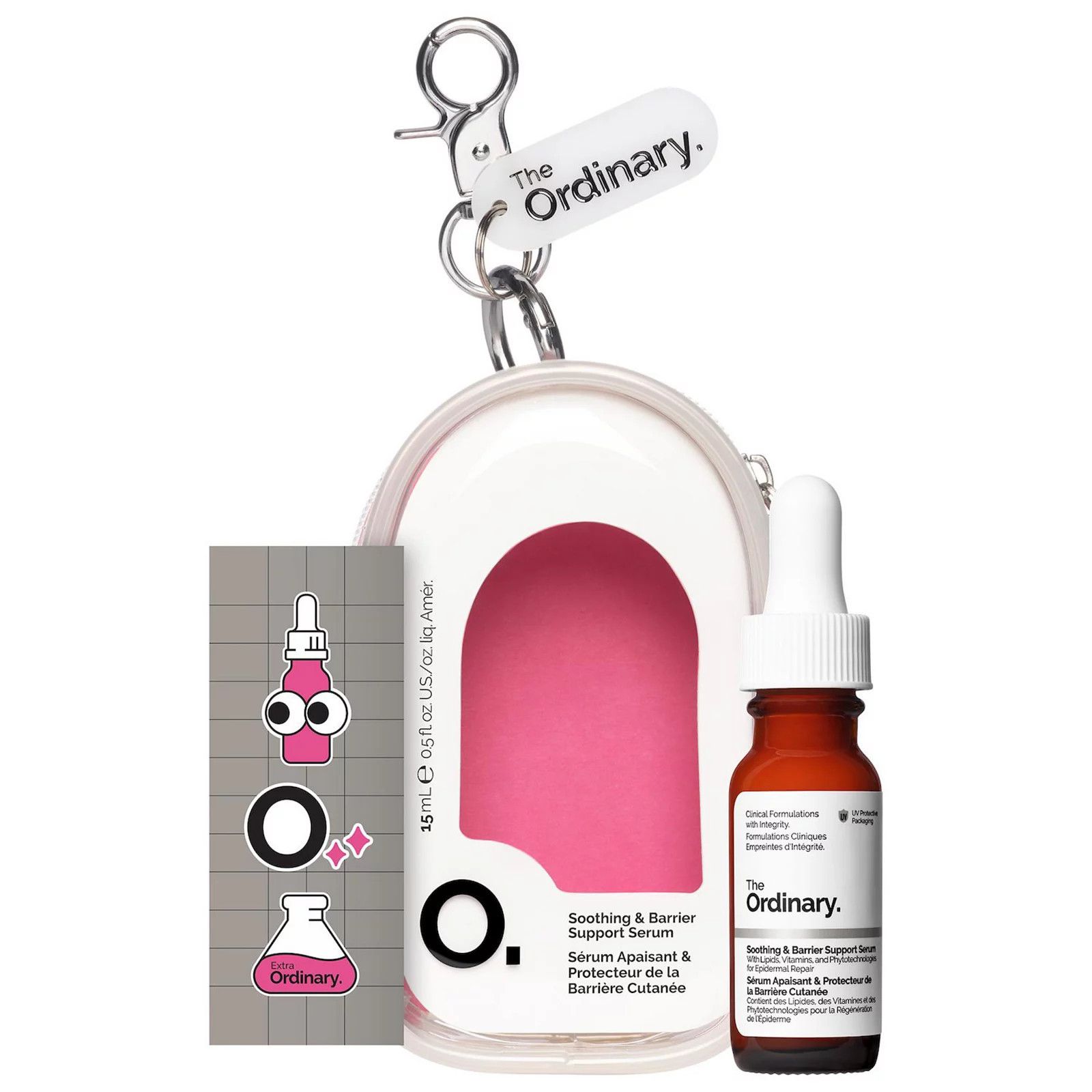The Ordinary Mini Soothing and Barrier Support Keychain Skincare Gift, Size: 0.5 FL Oz, None | Kohl's