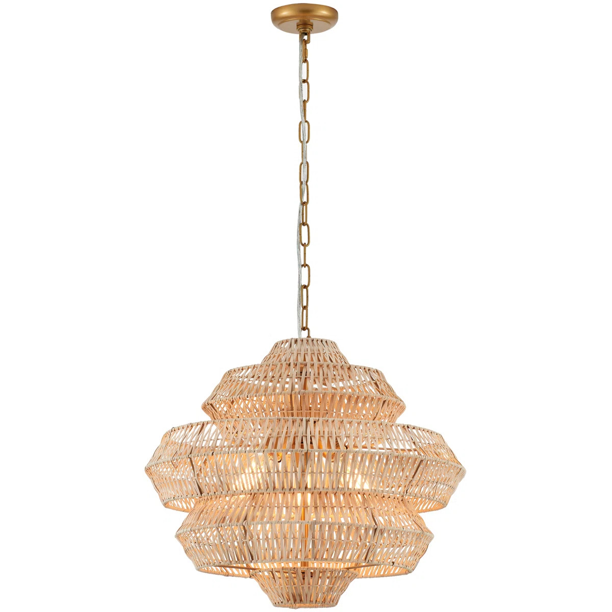 Akiya 3 - Light Dimmable Tiered ChandelierByBay Isle Home™4.3Rated 4.3 out of 5 stars.13 Review... | Wayfair North America