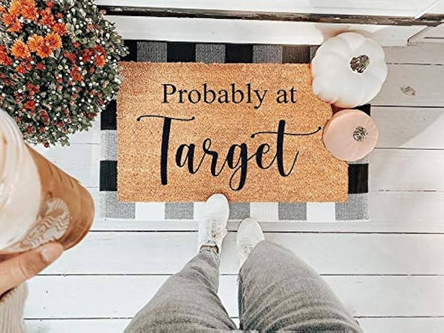 Amazon.com: COCO MATS 'N MORE Coco Coir Door Mat \u2013 Heavy Duty Outdoor Mat, Non-Slip Welcome ... | Amazon (US)