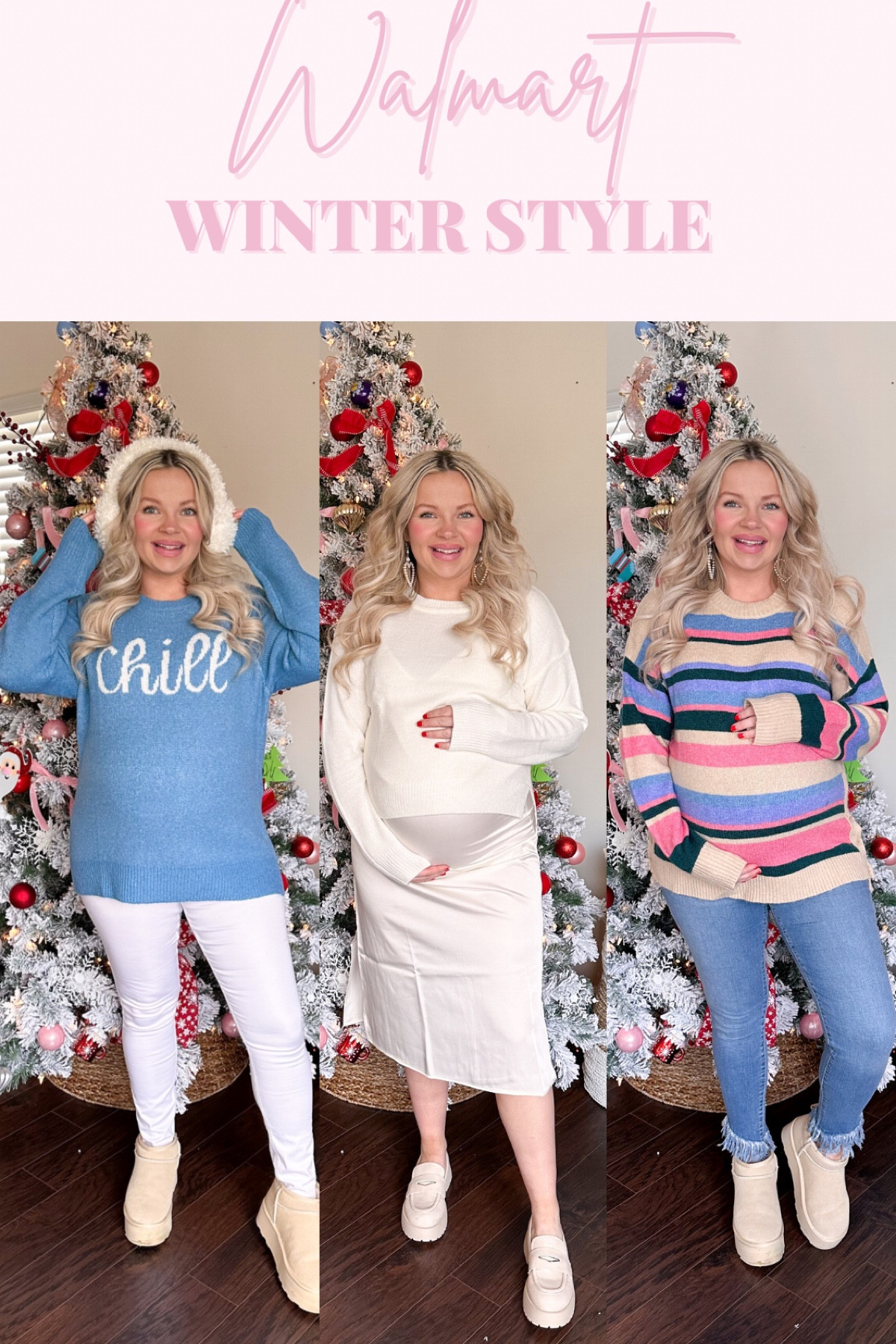 Walmart winter outfit ideas // @walmart #walmartpartner AD

#LTKHoliday #LTKfindsunder50 #LTKstyletip