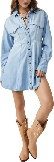 Free People Sammi Denim Shirtdress | Nordstrom | Nordstrom