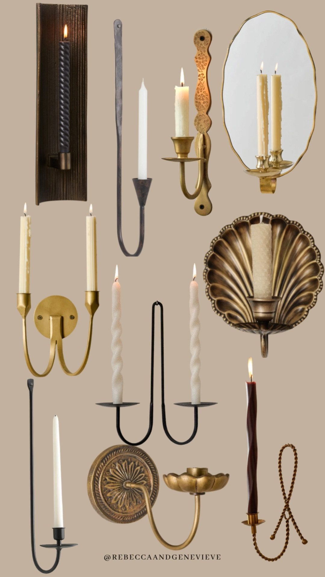 Wall sconce taper candle holder

#LTKSeasonal #LTKHome #LTKFindsUnder50