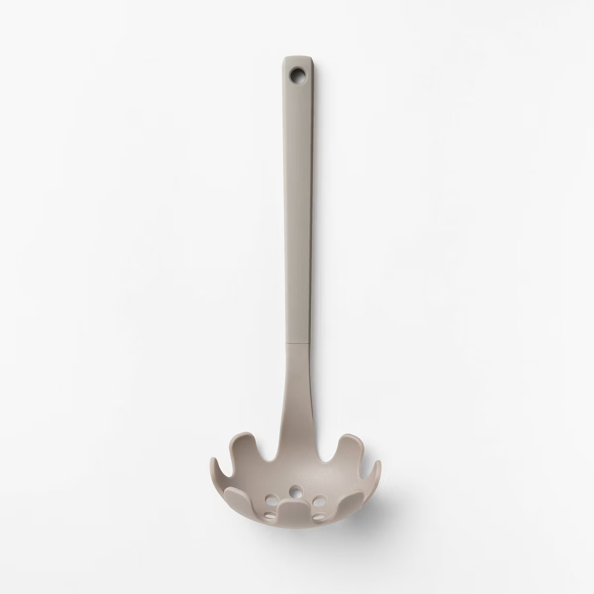 Soft Grip Nylon Pasta Spoon Gray - Figmint™ | Target