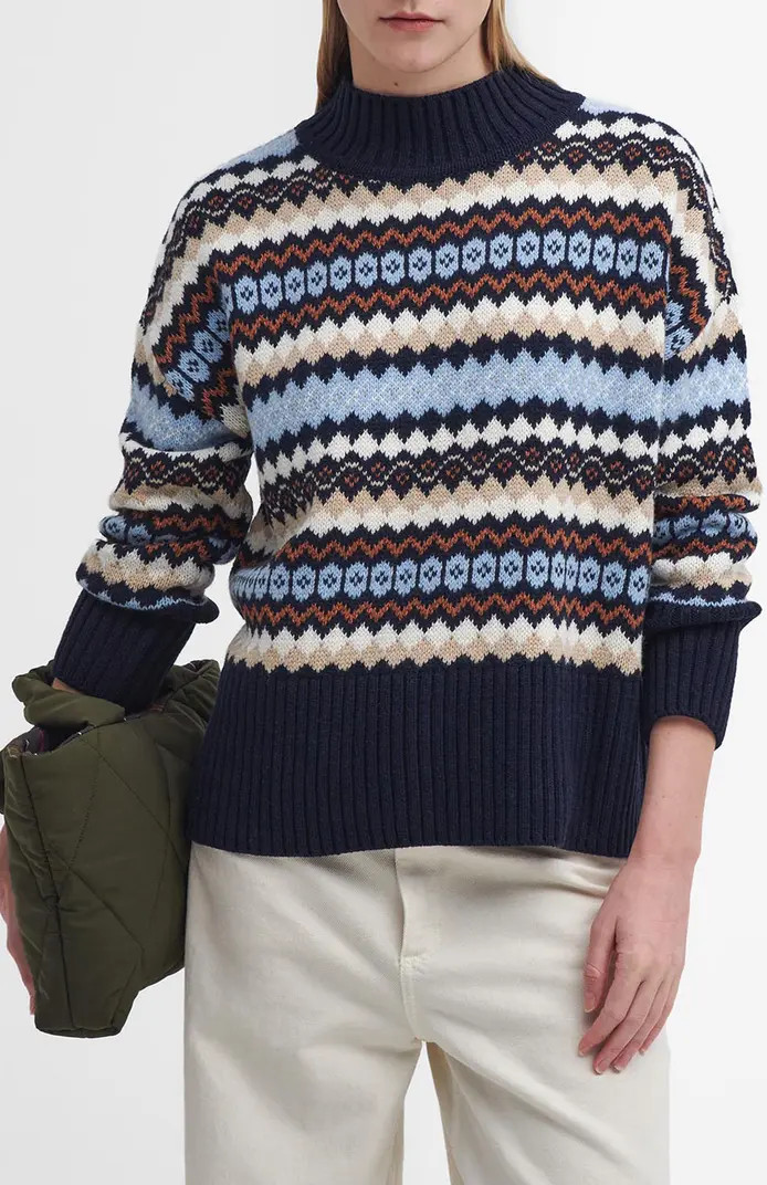 Barbour Larisa Mock Neck Sweater | Nordstrom | Nordstrom