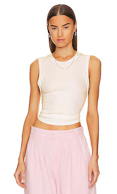 Free People x We The Free Kate Tee in Ivory from Revolve.com | Revolve Clothing (Global)