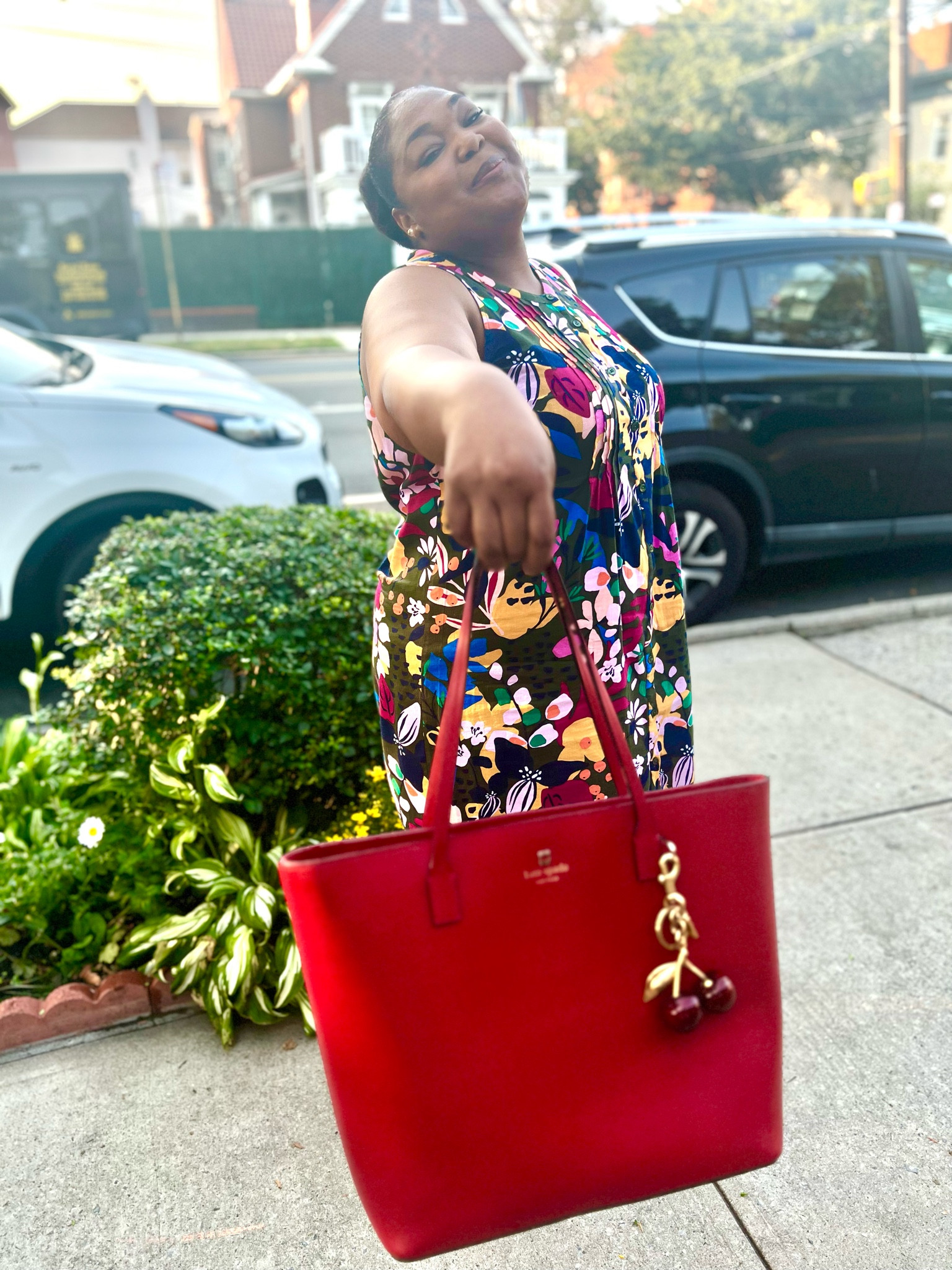 A Cherrific Kate Spade Tote w/ Cherry Coach Charm

#LTKSeasonal #LTKFind