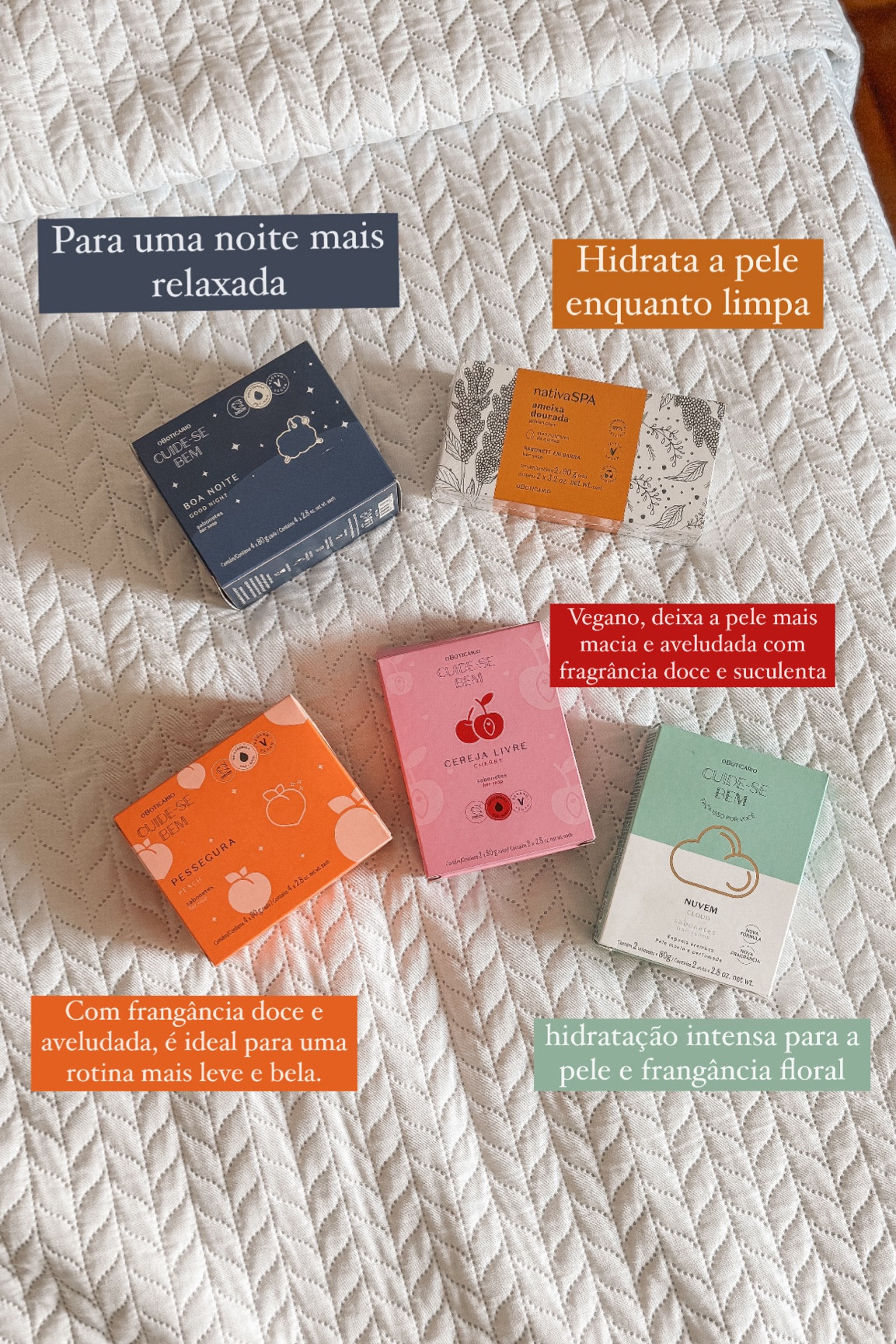 Um sabonete para cada mood 🤌🏻✨