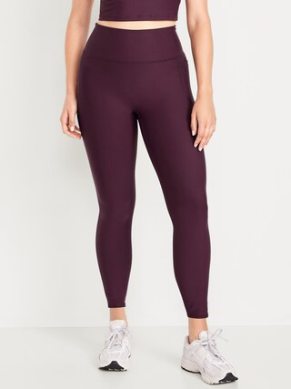 Extra-High Waisted PowerSoft Boundless 7/8 Pocket Leggings – No Front Seam | Old Navy (US)