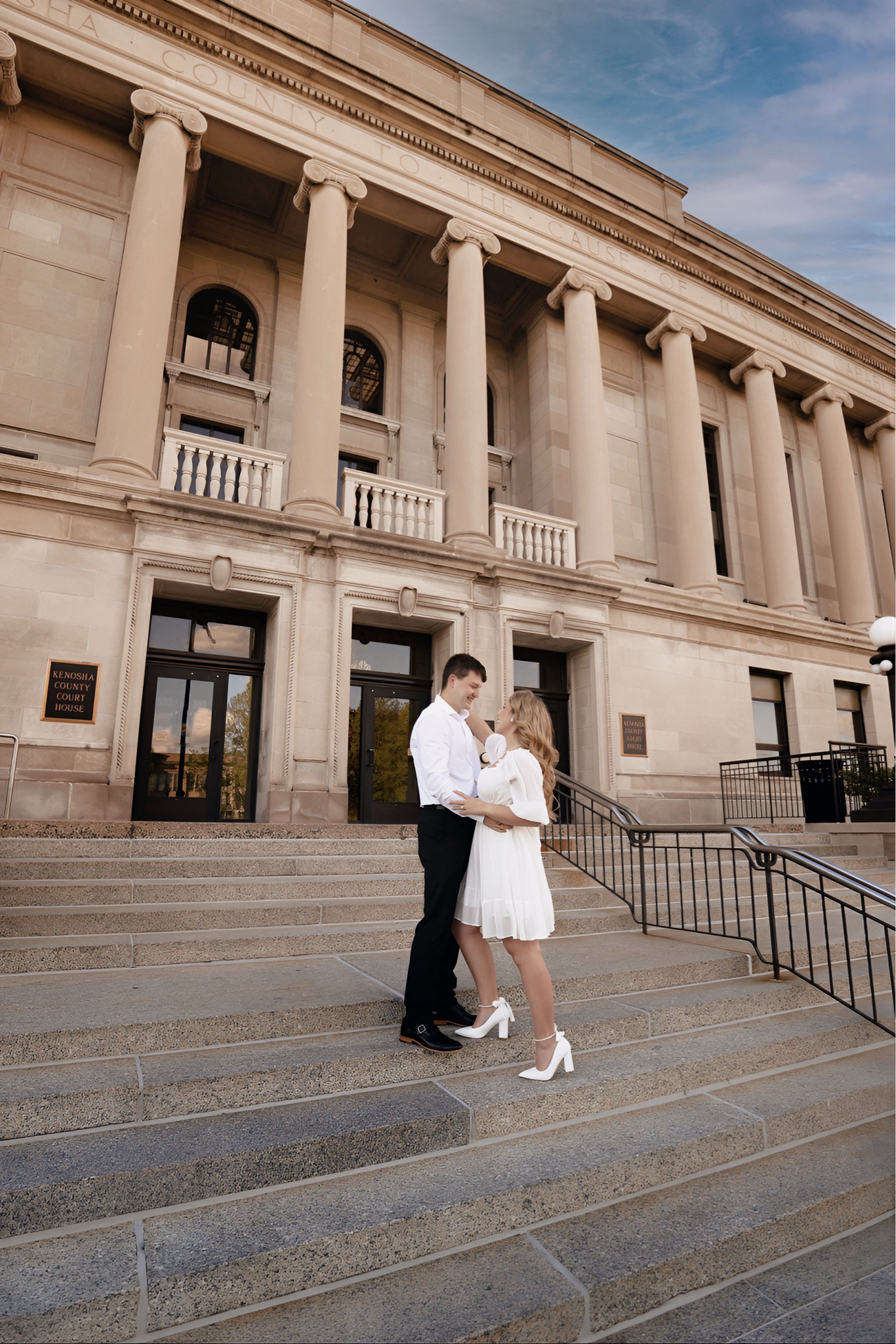 Engagement photo dress