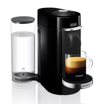 Nespresso® by De'Longhi VertuoPlus Deluxe Coffee and Espresso Maker in Black | Bed Bath & Beyond