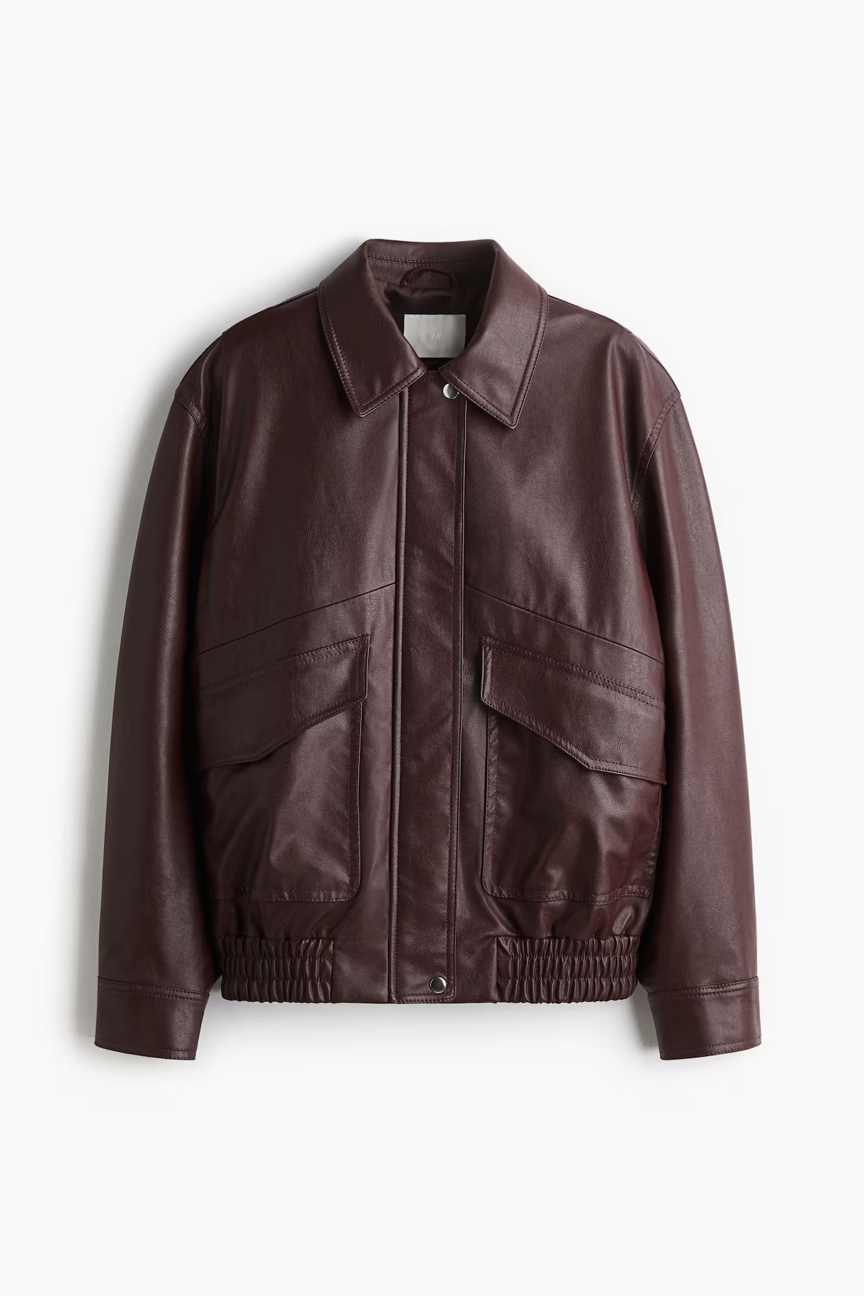 Oversized coated jacket | H&M (UK, MY, IN, SG, PH, TW, HK)