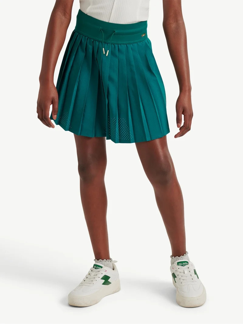 Justice Girls Mesh Tennis Skirt, Sizes XS - XLP | Walmart (US)