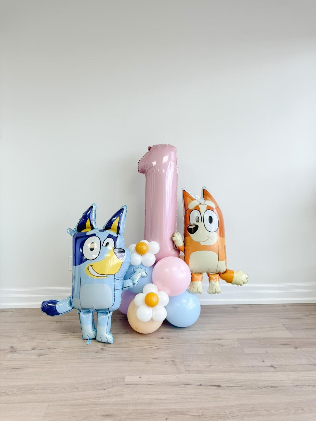 Licensed Bluey Balloon Tower Bluey Theme Birthday Party Bingo Dog Balloon Bluey Theme Decor Carto... | Etsy (US)