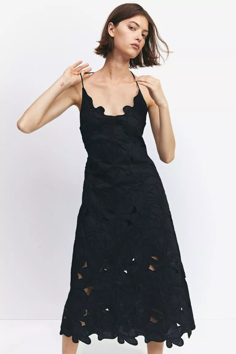 H & M - Rib-knit Bandeau Dress - … curated on LTK