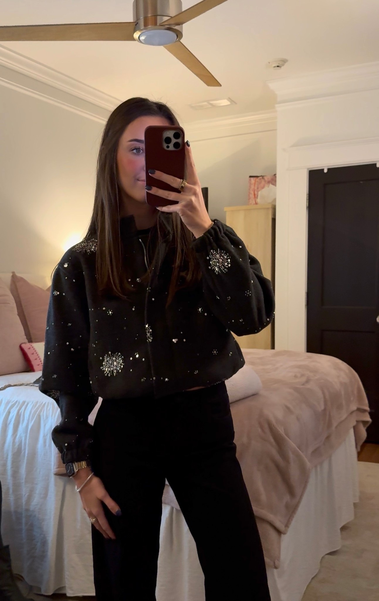 LOFT Embellished Bomber Jacket 70% off now!! 


#LTKootd #LTKgrwm #LTKSaleAlert