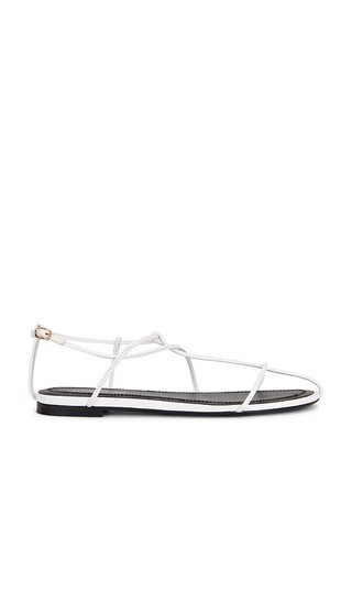 Jeffrey Campbell Trawl Flat in White. - size 8.5 | Revolve Clothing (Global)