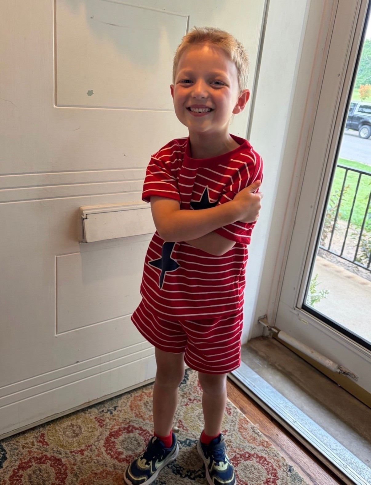memorial day outfit - $11, William picked this set out himself and I love it! This will be Perfect for the whole summer. 


#walmart #under15 #redwhiteandblue #toddlerboy #patriotic #fourthofjuly #summeroutfit

#LTKSeasonal #LTKKids