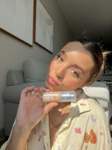 New favorite foundation alert! The Revlon Illuminating skin-caring foundation gives my skin the coverage and glow it needs without breaking me out! 

Clean makeup, natural makeup, glowy makeup, summer makeup, acne prone skin, dewy makeup, favorite foundation 

#LTKFind #LTKbeauty #LTKunder50