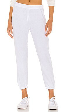 Michael Lauren Nate Sweatpant in White from Revolve.com | Revolve Clothing (Global)