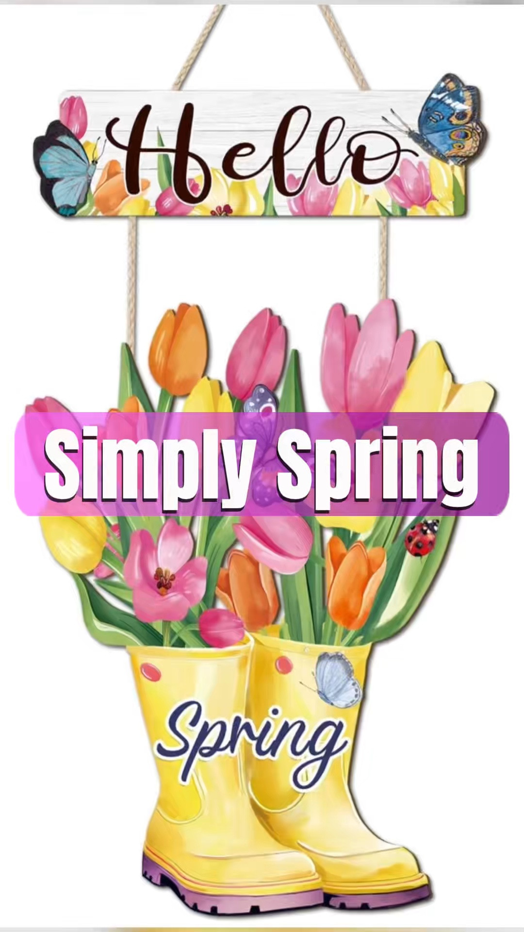 Sweet, seasonal, and full of charm 🌷


#SpringDecor
#FrontDoorStyle
#SeasonalDecor
#HelloSpring
#HomeInspo 🌸

#LTKHome