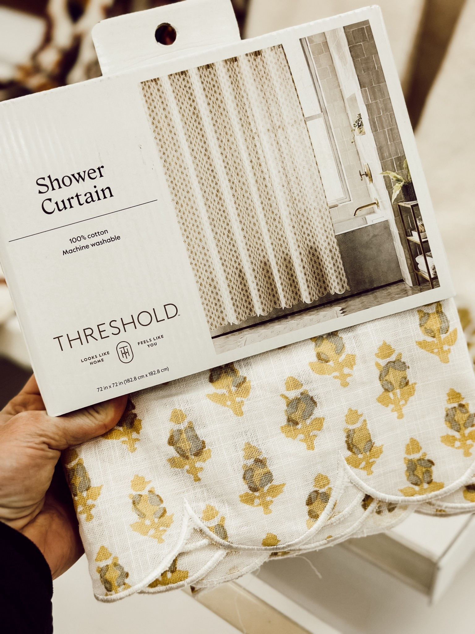 If you love the look of West Elm but not the prices, this shower curtain is perfect. 

#LTKHome #LTKFindsUnder50