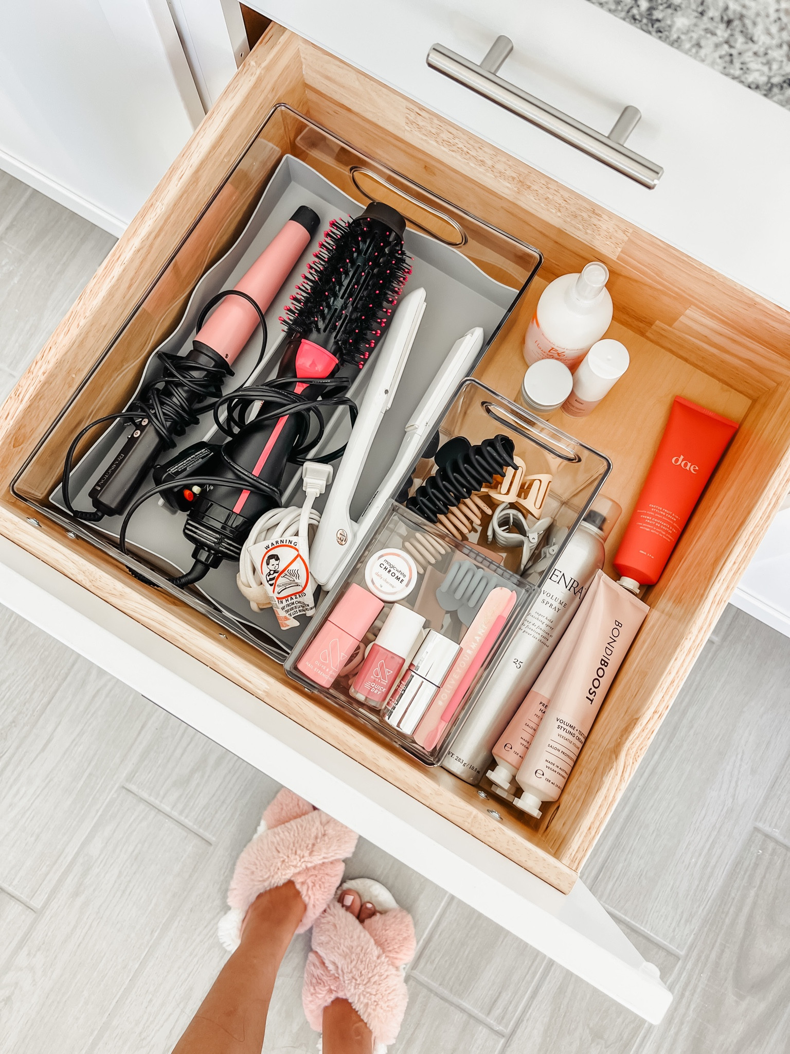 Bathroom organization using The Home Edit items from Walmart 

#LTKhome