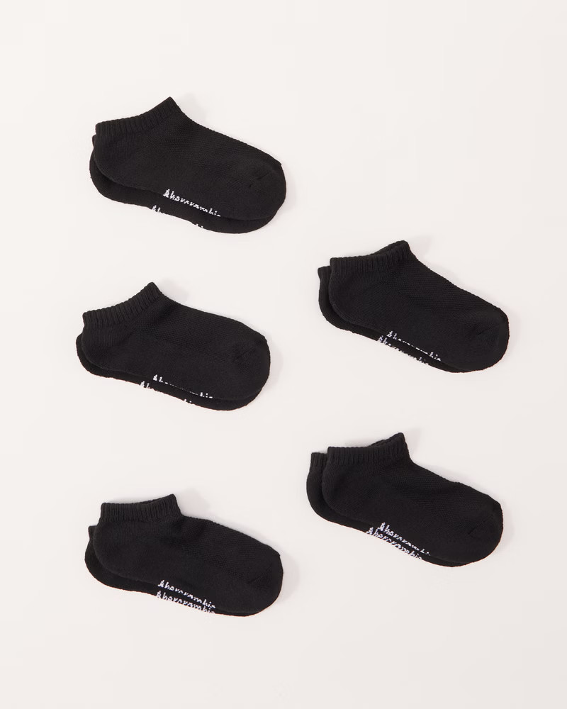 5-pack ankle socks | Abercrombie & Fitch (US)