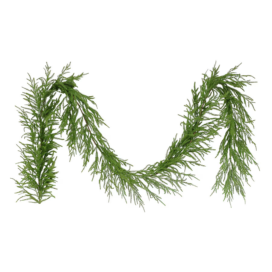 Puleo International Indoor/Outdoor (non powered) 9-ft Artificial Garland | Lowe's