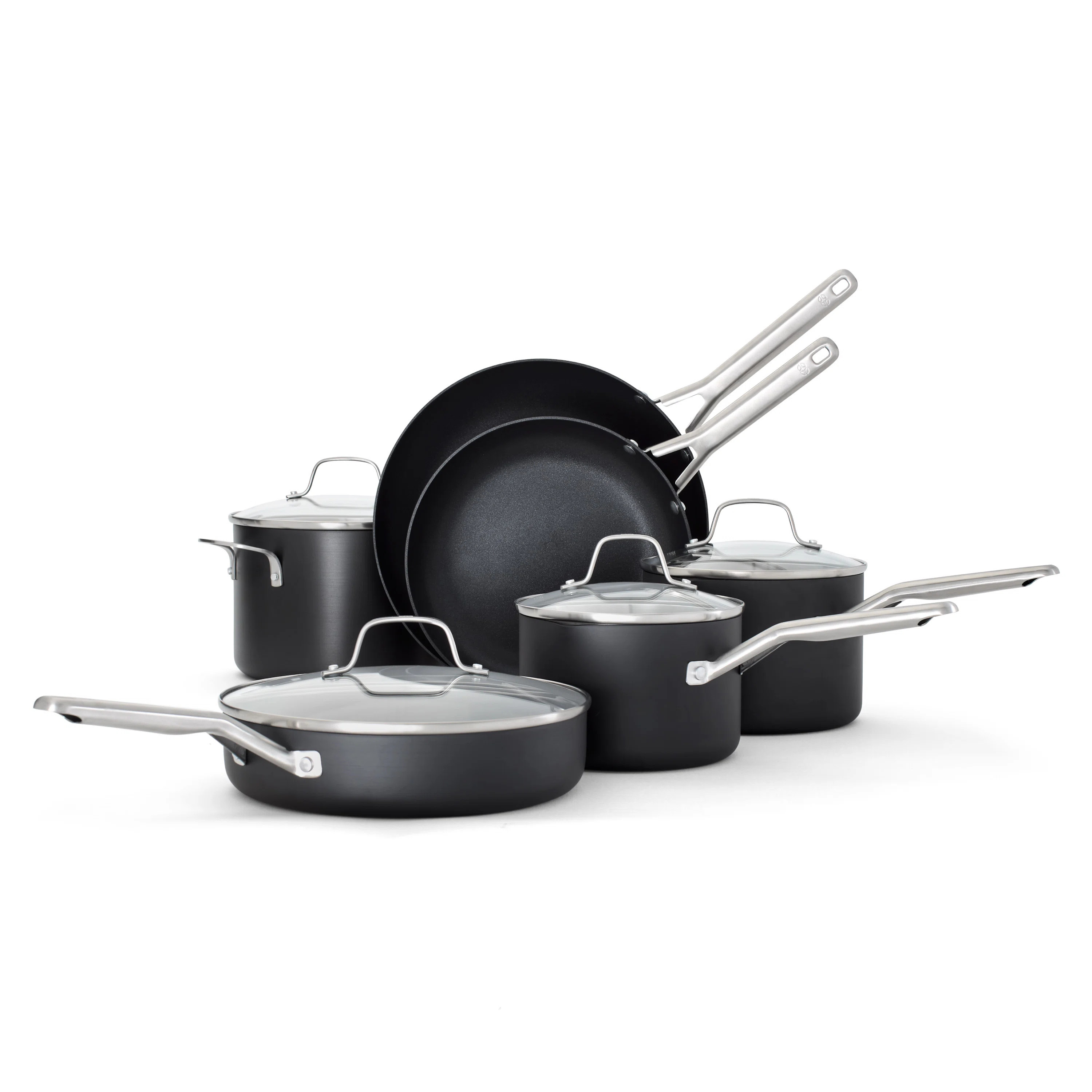 Calphalon Hard-Anodized Nonstick 10-Piece Cookware Set | Wayfair North America