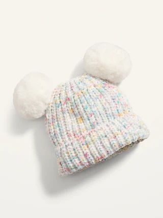 Chenille Pom-Pom Beanie for Baby | Old Navy (CA)