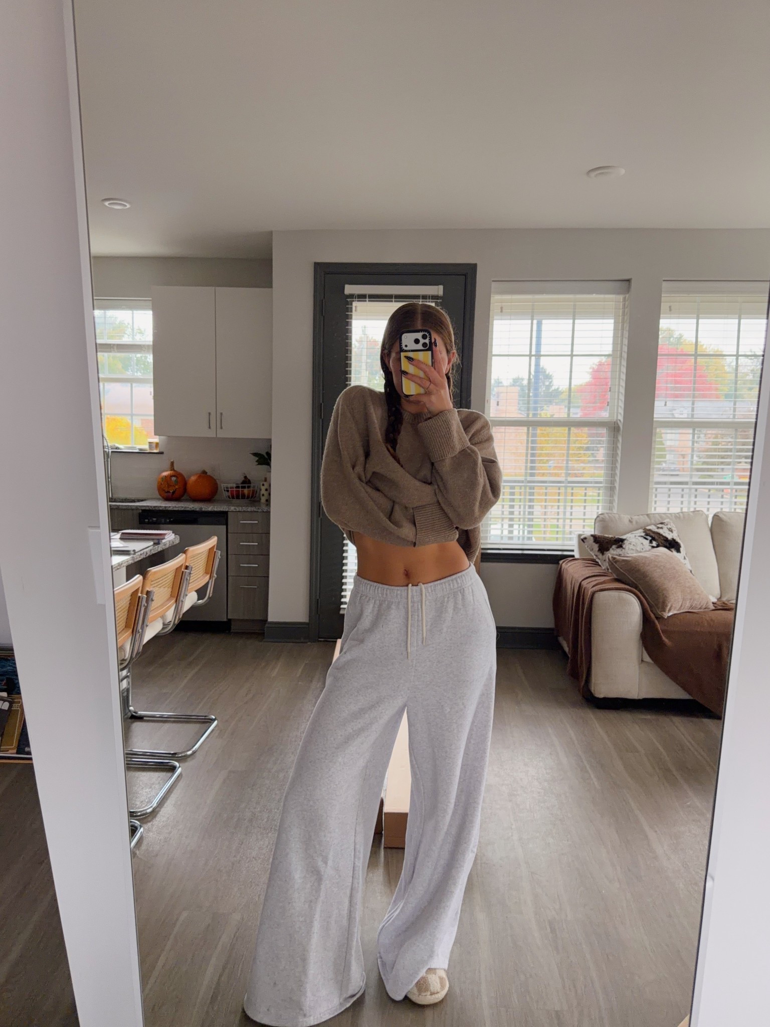 sweatpants for my tall girls🤎
i’m 5’11 wearing a size M long! 

#LTKSeasonal #LTKSaleAlert #LTKTall