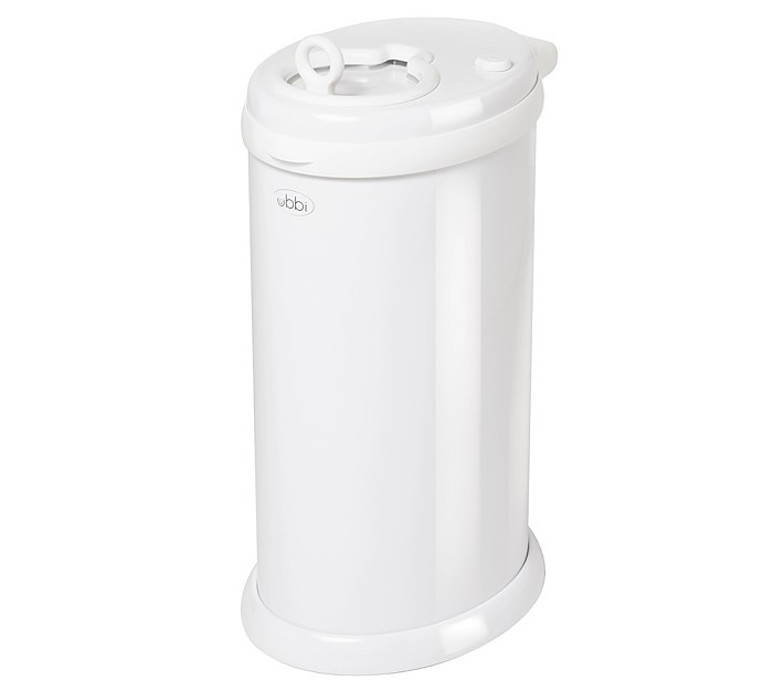 Ubbi Diaper Pails, White | Pottery Barn Kids