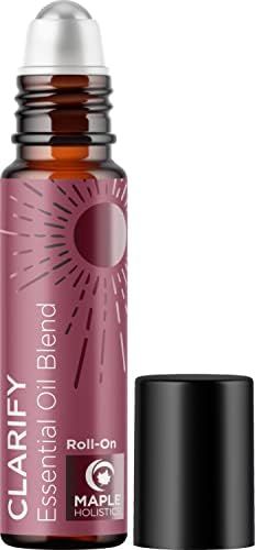 Headache Essential Oil Roll On - Clarify Essential Oil Blend Headache Roll On with Aromatherapy Oils | Amazon (US)