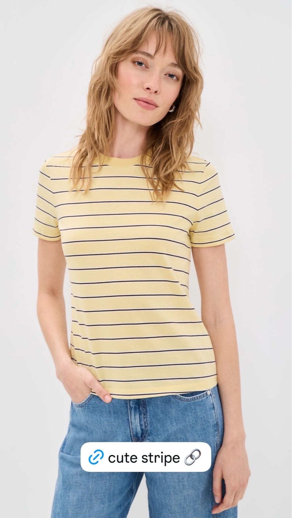 Perfect stripe tee