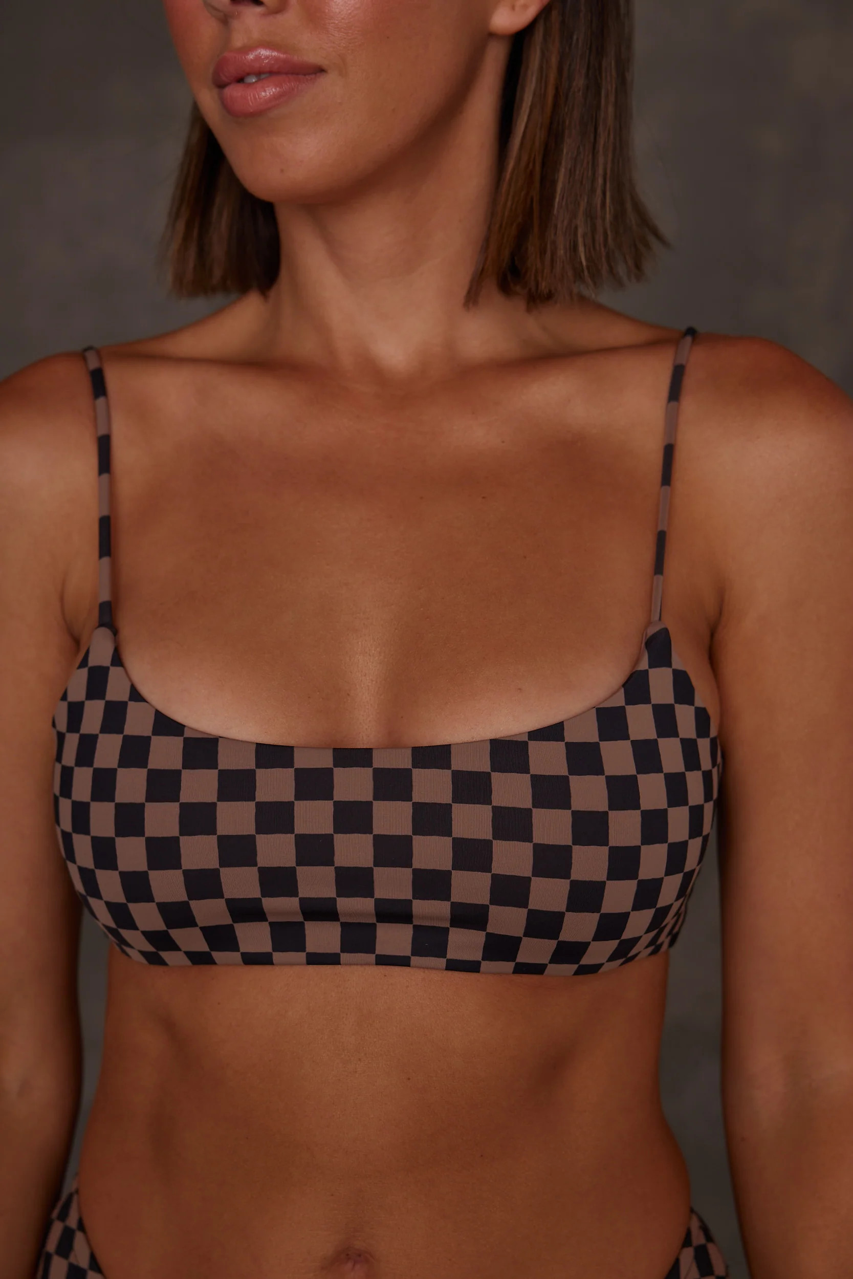 SEDONA TOP  - CHECKERED | Shop Tan Lines