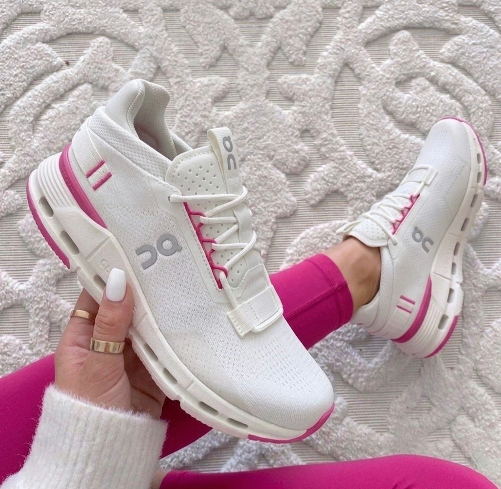 ON Cloudnova 2 sneakers runs true to size. This color is limited edition in the color ivory / pink