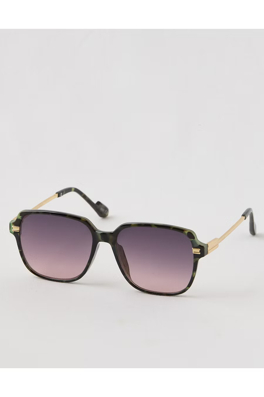 Aerie Oversized Vintage Sunglasses Women's Blue One Size | American Eagle Outfitters (US & CA)