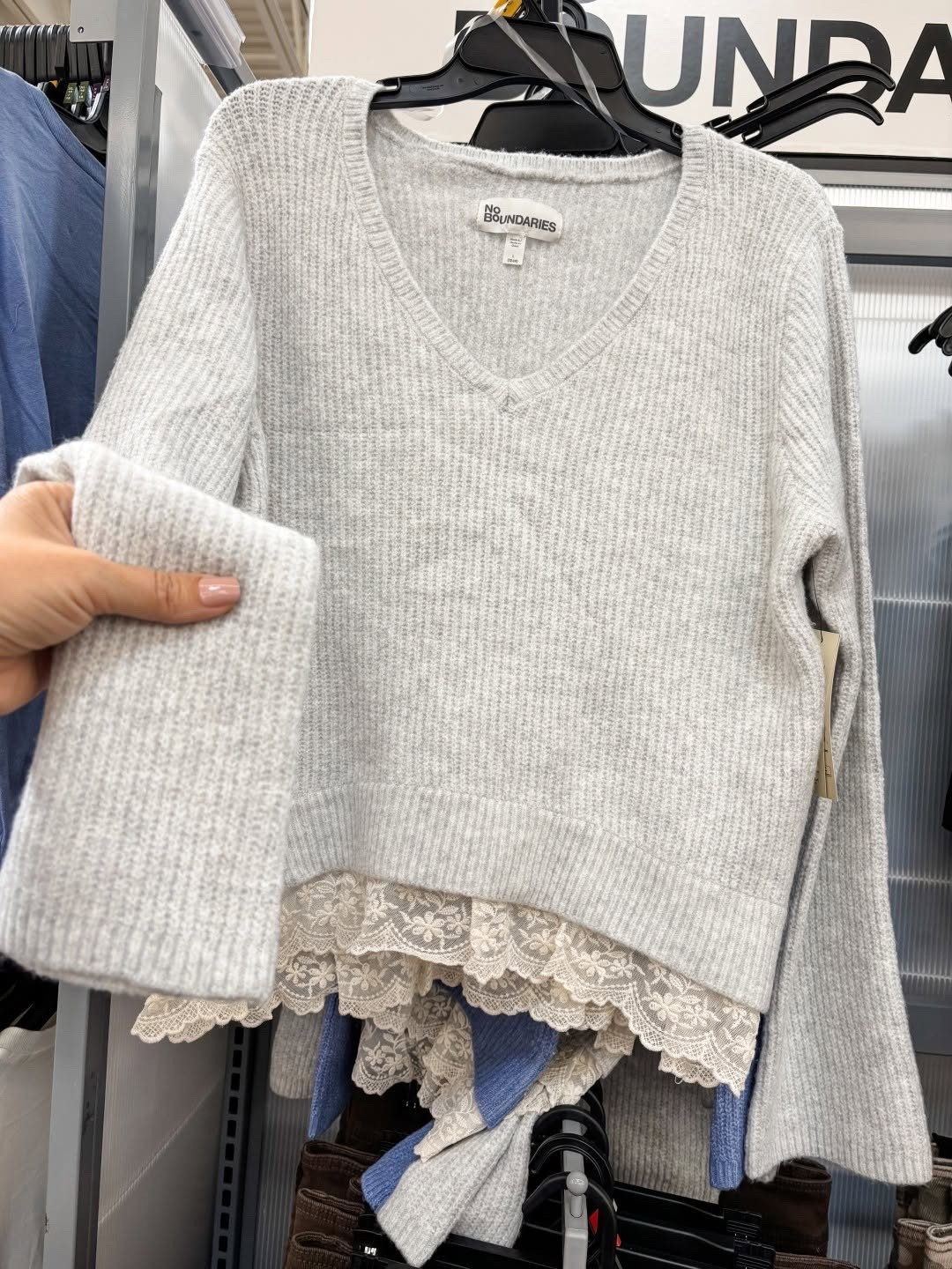 Love the detail on this sweater