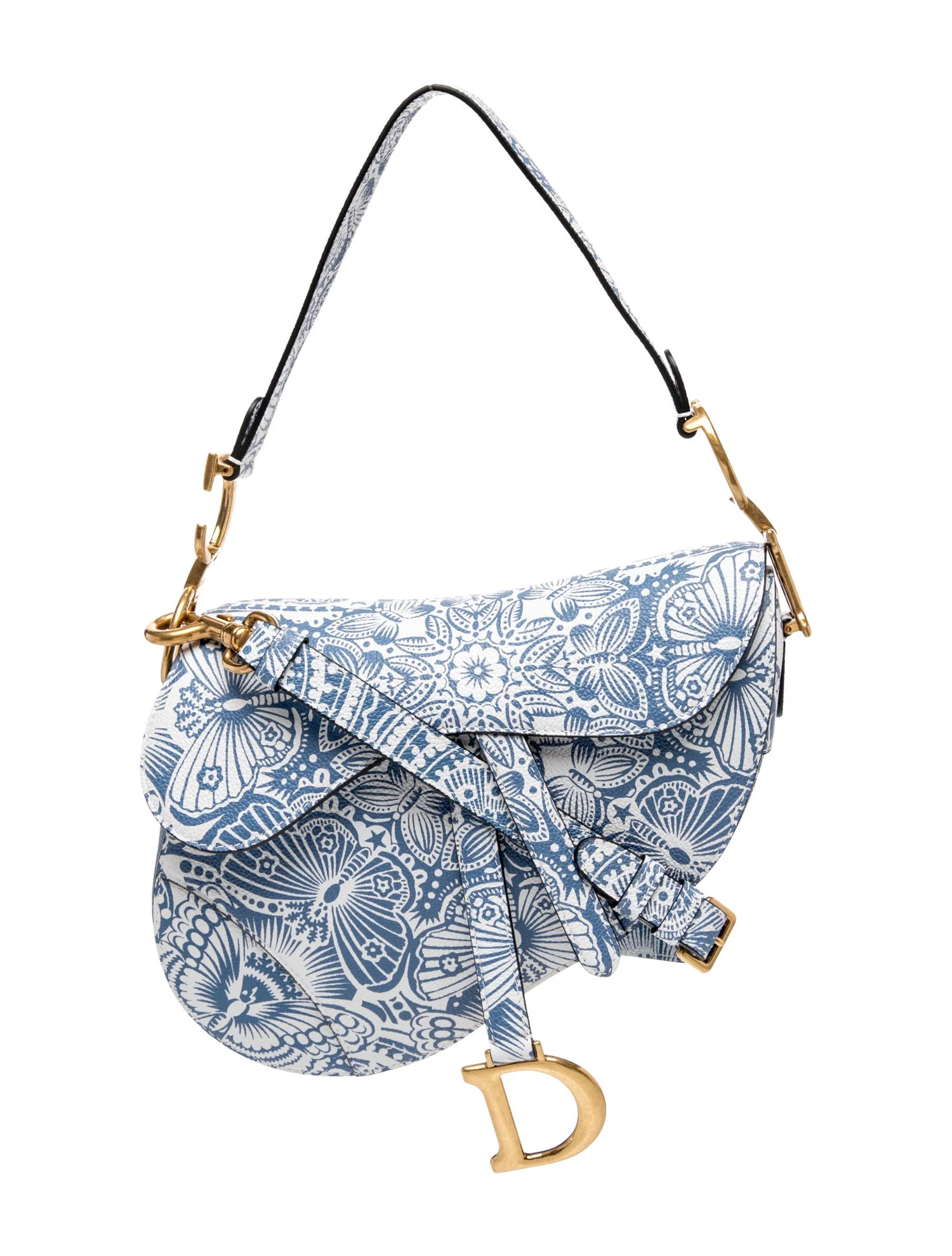 Christian Dior Leather Saddle 2024 - Blue Shoulder Bags, Handbags - CHR585808 | The RealReal | The RealReal